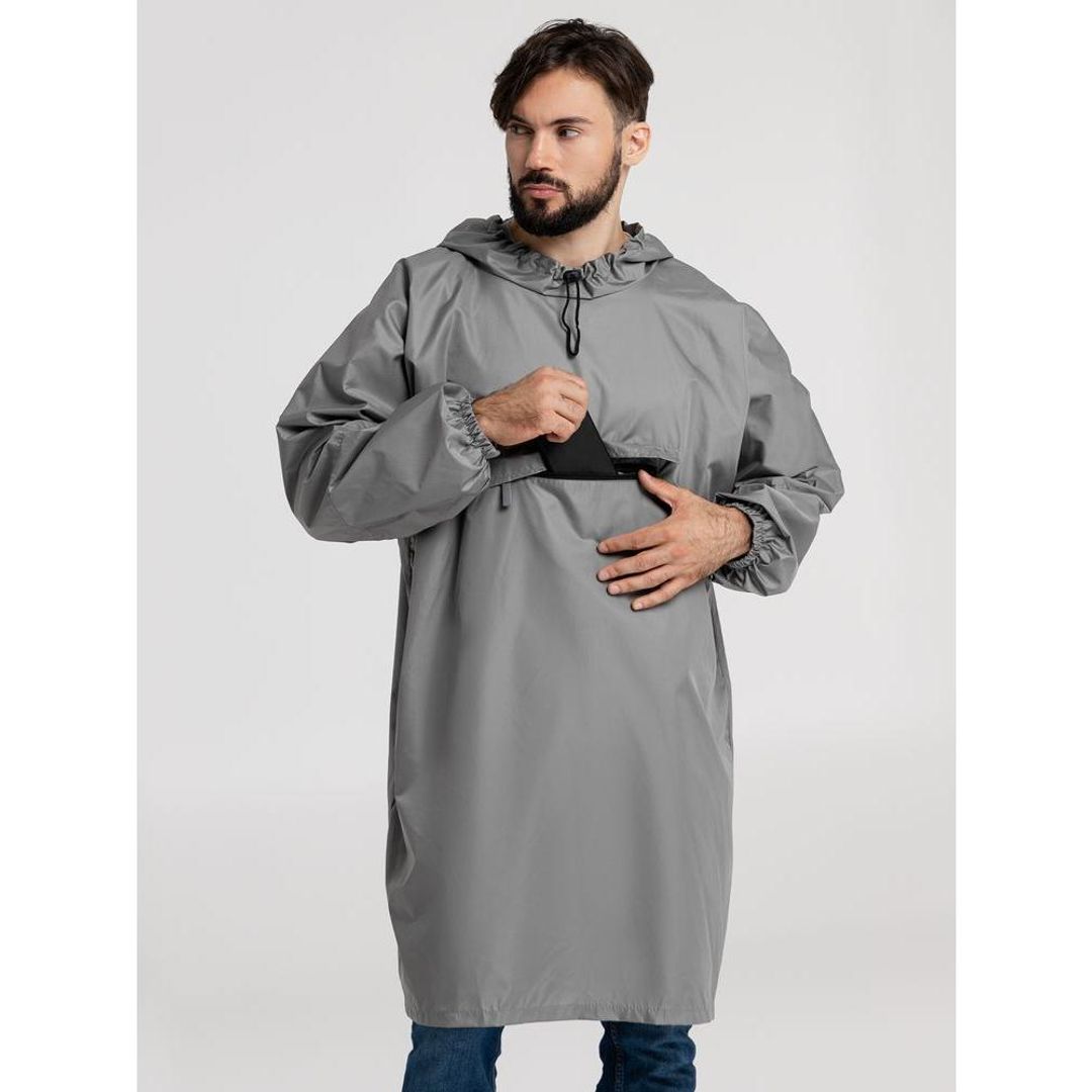 Дождевик Hard Work (Серый)