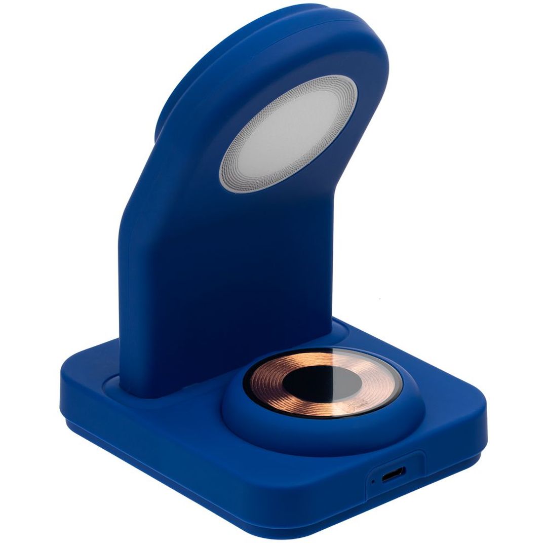 Зарядная станция с подсветкой Cooper Duo (Синяя) Зарядная станция с подсветкой Cooper Duo (Синяя)