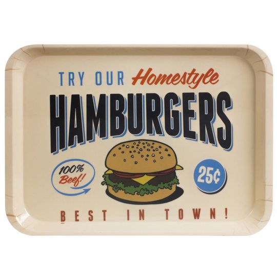                                     Поднос Best Hamburgers In Town