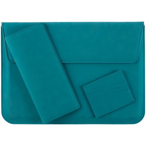 Чехол для ноутбука Nubuk (Бирюзовый)