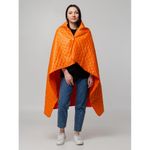 Плед-пончо для пикника SnapCoat (Оранжевый)