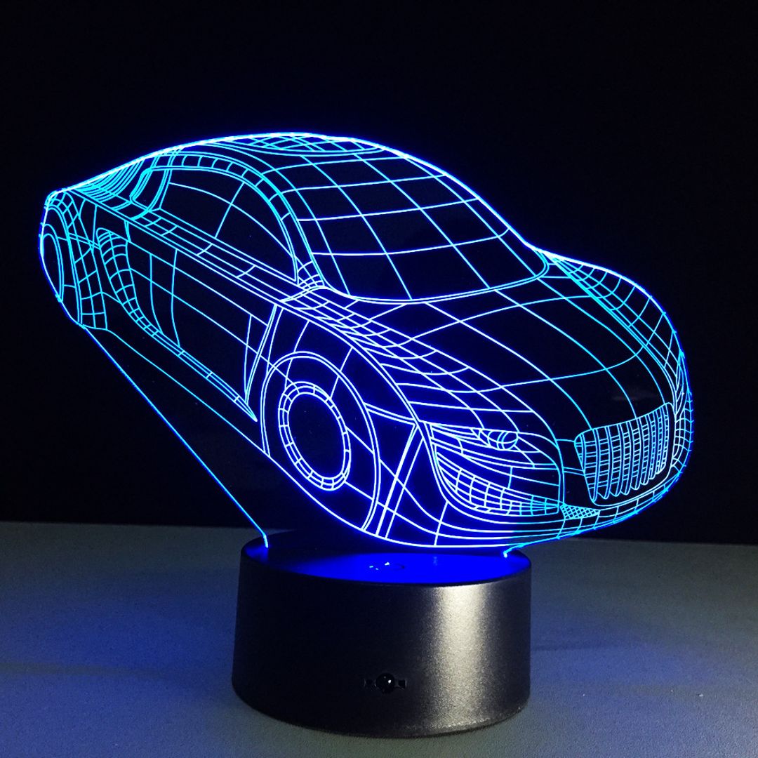 3D Лампа Автомобиль 3D Лампа Автомобиль