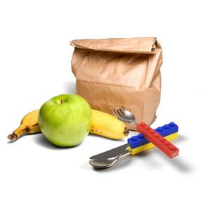 Столовый набор Лего Snack&Stack