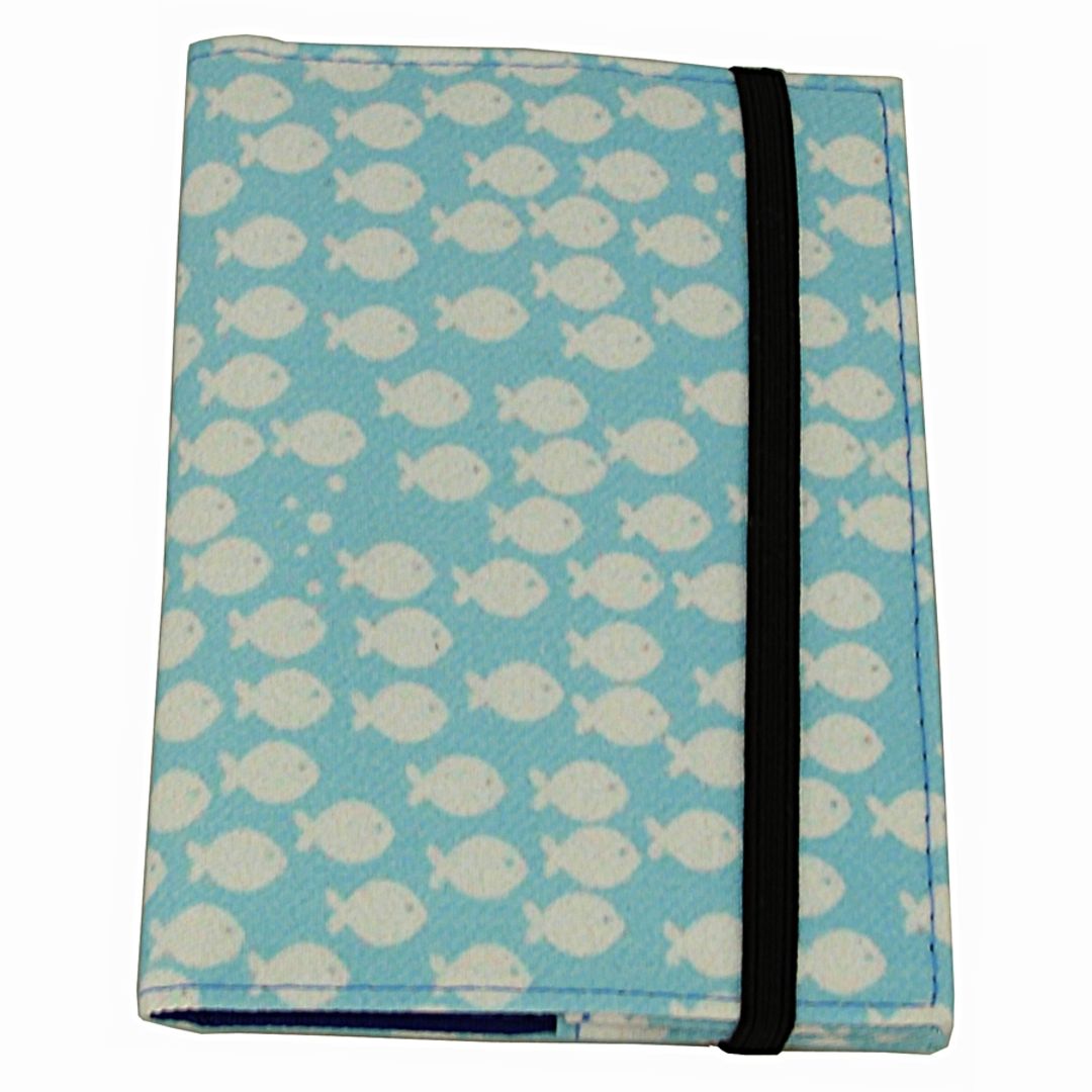 Обложка для паспорта Fish Фиксируется сверху резинкой Обложка для паспорта Fish Фиксируется сверху резинкой