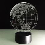 3D Лампа Глобус