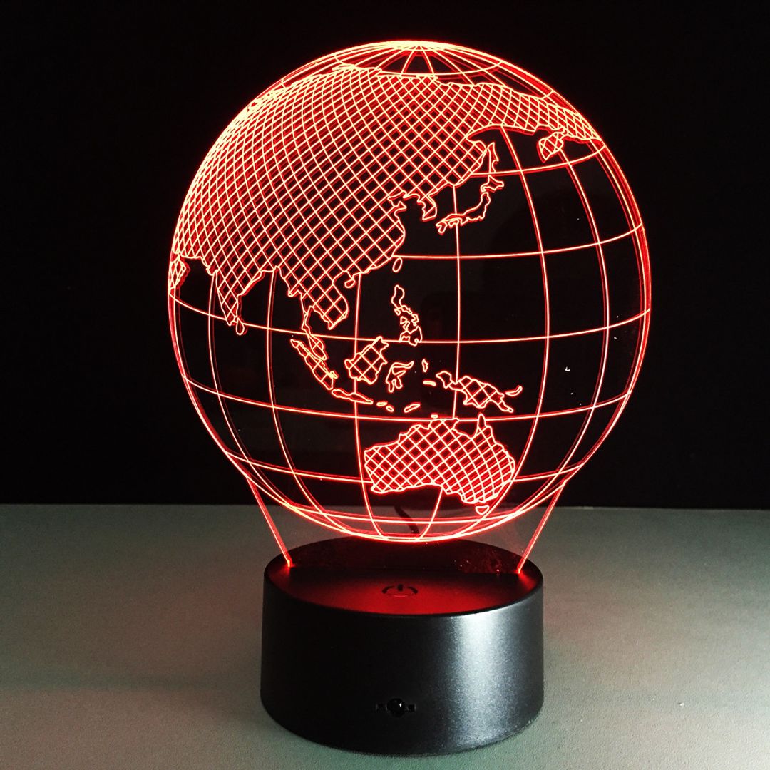 3D Лампа Глобус 3D Лампа Глобус