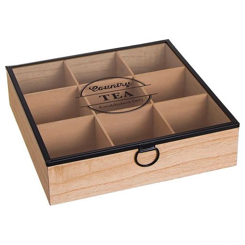 Бокс для чайных пакетиков Weston (9 секций) Бокс для чайных пакетиков Weston (9 секций)