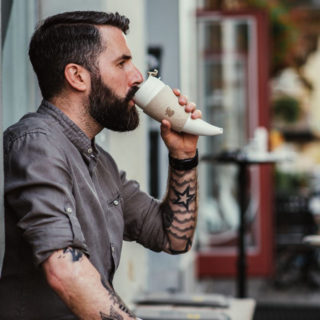 Термокружка Рог Goat Story Пенька (350 мл)