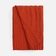 Плед Remitt (оранжевый (морковь))