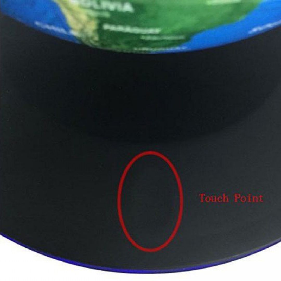 Настольный левитирующий глобус с подсветкой 14 см