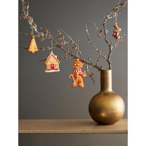 Набор ёлочных украшений Ginger celebration из коллекции New Year Essential, 4 шт. Набор ёлочных украшений Ginger celebration из коллекции New Year Essential, 4 шт.