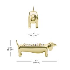 Держатель для колец Dachsie, латунь Держатель для колец Dachsie, латунь