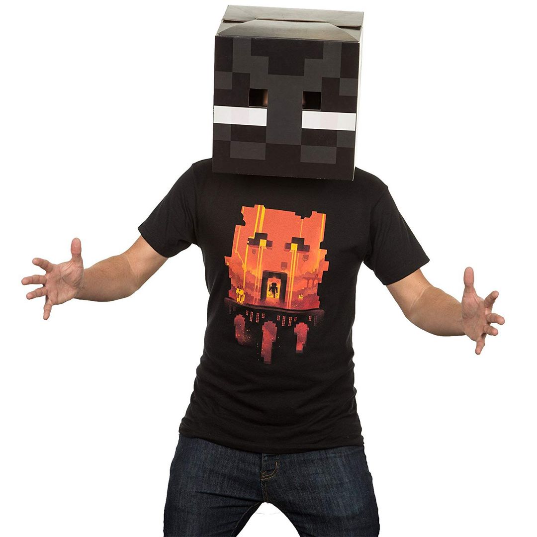 Маска Голова Эндермена Minecraft