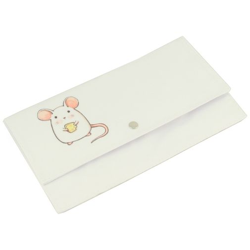 Конверт для путешествий White Mouse Застежка-кнопка Конверт для путешествий White Mouse Застежка-кнопка