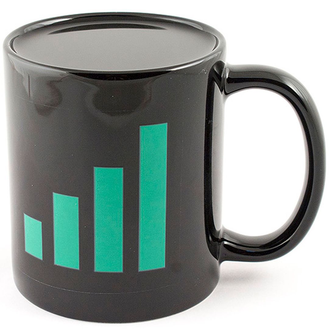 Термокружка Сигнал сети В нагретом виде