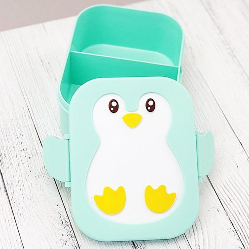Ланч-бокс Пингвин (Зеленый)