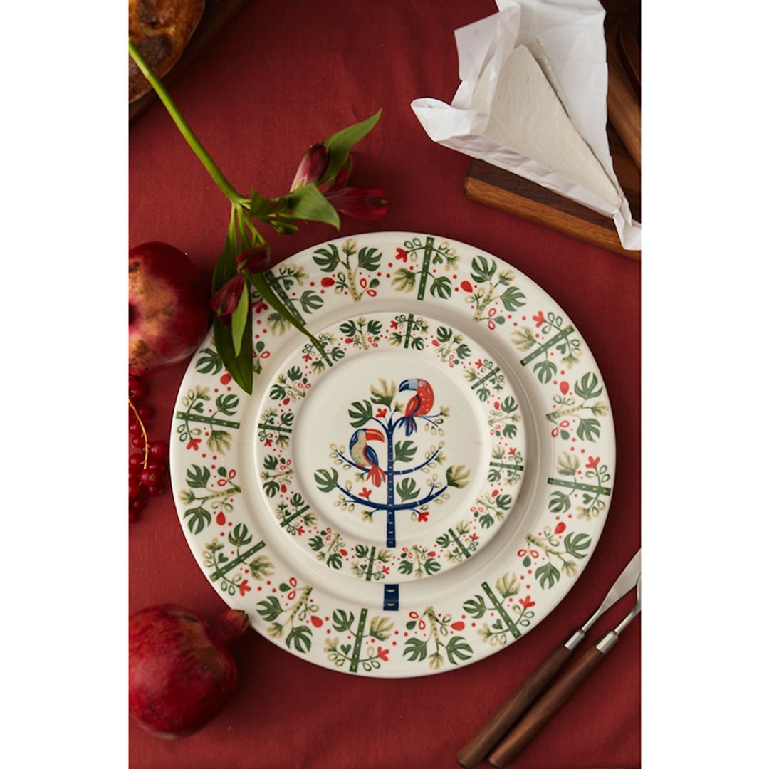 Набор тарелок Toucan из коллекции Birds of Paradise (Ø28 см) Набор тарелок Toucan из коллекции Birds of Paradise (Ø28 см)