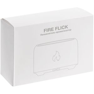 Увлажнитель-ароматизатор Fire Flick с имитацией пламени (Черный)