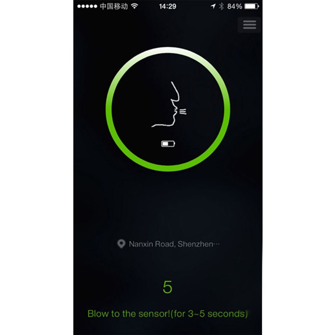 Алкотестер для смартфона iBreathalyzer mini Алкотестер для смартфона iBreathalyzer mini