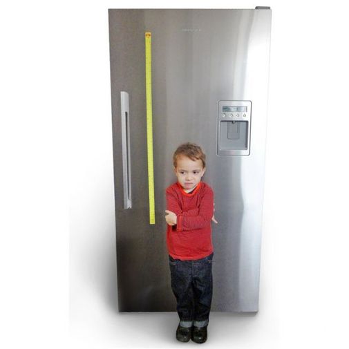 Магнит на холодильник для измерения роста