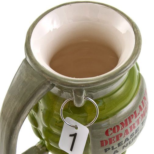 Кружка Лимонка Вид сверху Кружка Лимонка Вид сверху