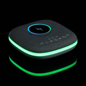 Bluetooth-колонка с беспроводной зарядкой и подсветкой Terrafonic (серый)