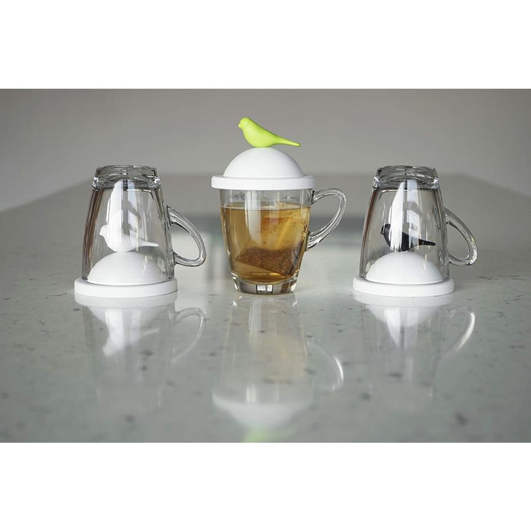 Чашка с крышкой Sparrow (Белый)