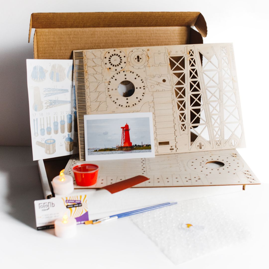 Модель сборная Маяк Нижний Николаевский (Кронштадт) Модель сборная Маяк Нижний Николаевский (Кронштадт)