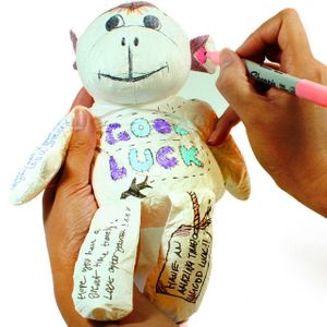 Игрушка-раскраска Бумажная обезьянка Paper Monkey
