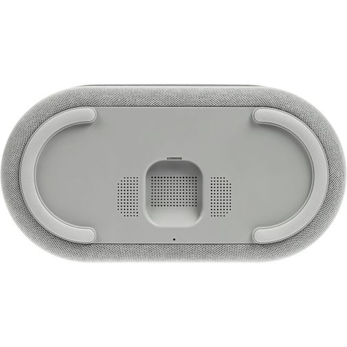 Колонка с часами и беспроводной зарядкой Veske (Серая)