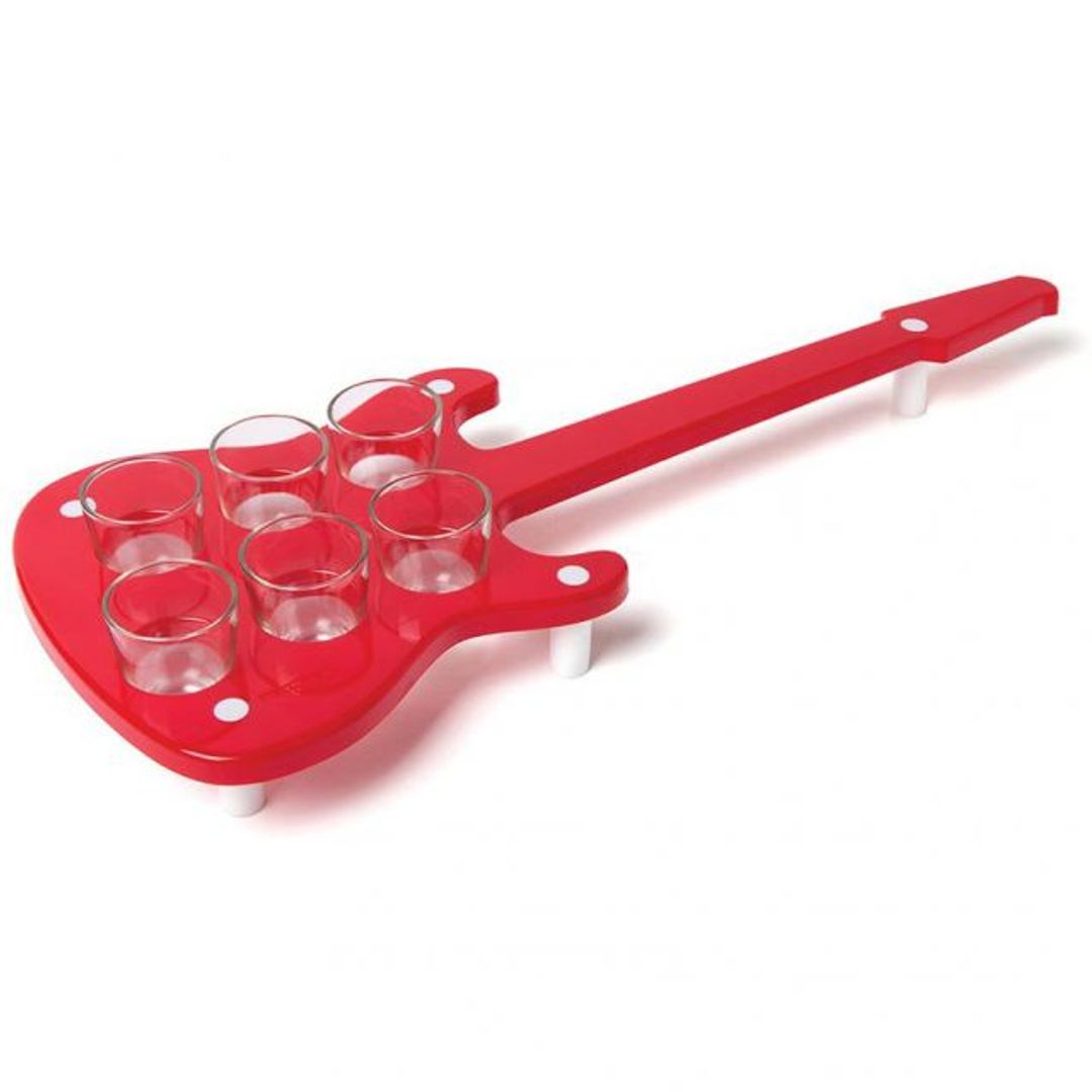 Поднос с рюмками Гитара Guitray