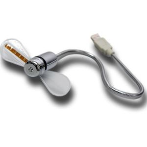USB Вентилятор с текстовыми эффектами