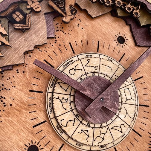 Часы настенные Времена года