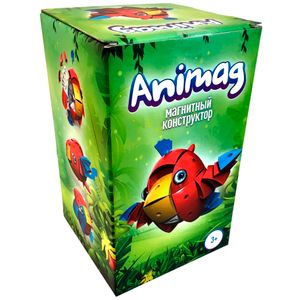 Магнитный конструктор Animag Попугай Магнитный конструктор Animag Попугай