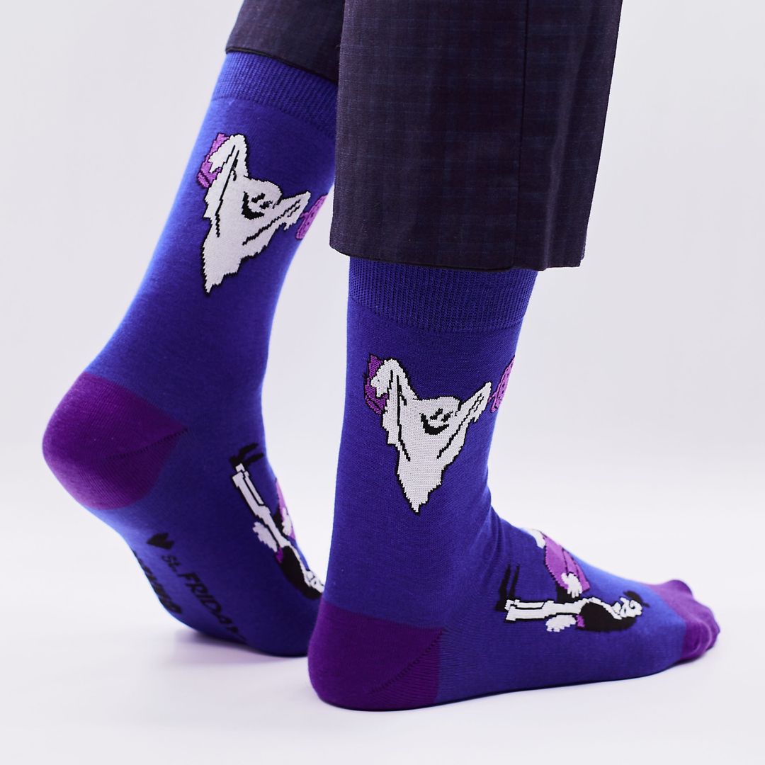 Носки Лучшее в мире привидение с мотором Носки Лучшее в мире привидение с мотором