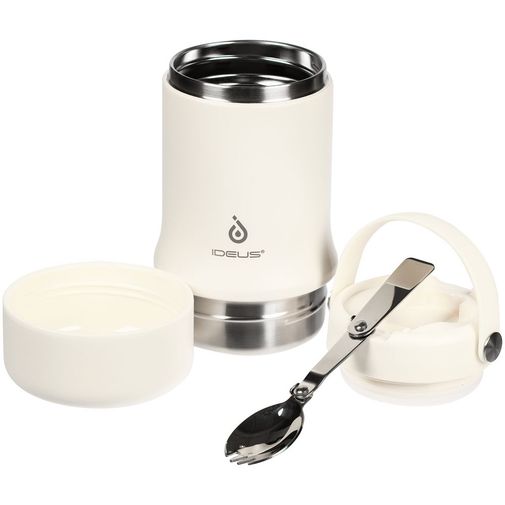 Термос для еды Tabenodo (Молочный)