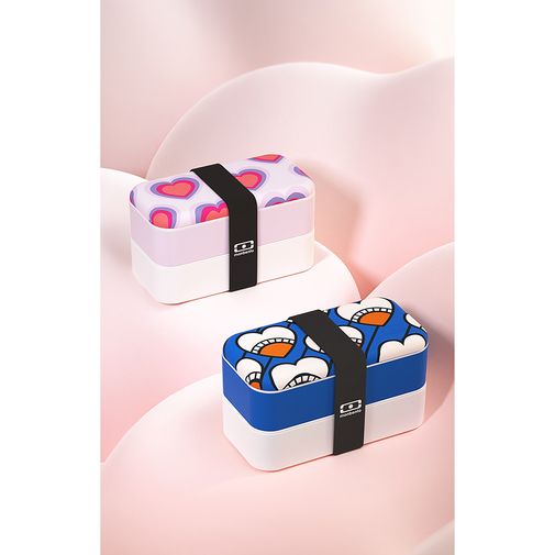 Ланч-бокс Monbento Original (Heart Blue) Ланч-бокс Monbento Original (Heart Blue)