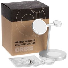 Зарядная станция Orbis (серебристый) Зарядная станция Orbis (серебристый)