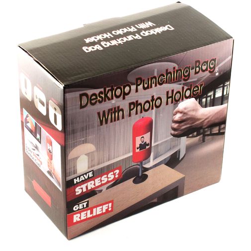 Настольная боксерская груша с фотографией