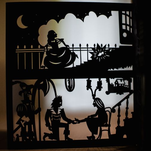 Книга Театр теней Золушка