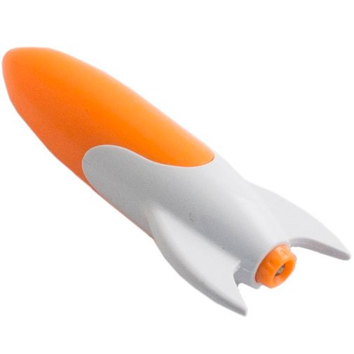 Ручка с фонариком Ракета (Оранжевый)