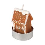Набор декоративных свечей Gingerbread houses из коллекции New Year Essential, 6 шт.