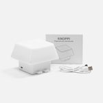 Светильник с подставкой для смартфона Knoppi (белый)