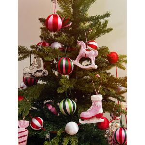 Набор елочных украшений Christmas jewels из коллекции New Year Essential, 4 шт. Набор елочных украшений Christmas jewels из коллекции New Year Essential, 4 шт.