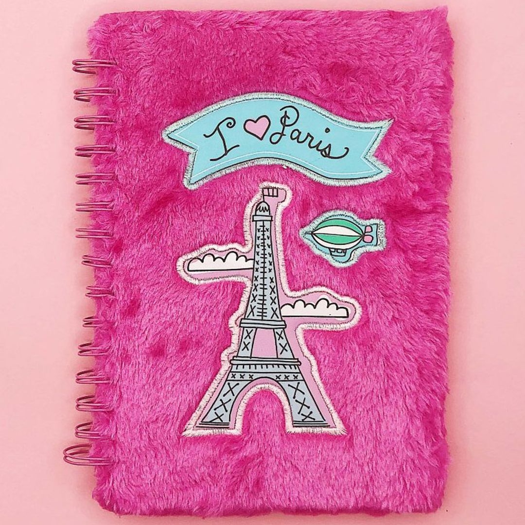 Блокнот плюшевый I love Paris Блокнот плюшевый I love Paris