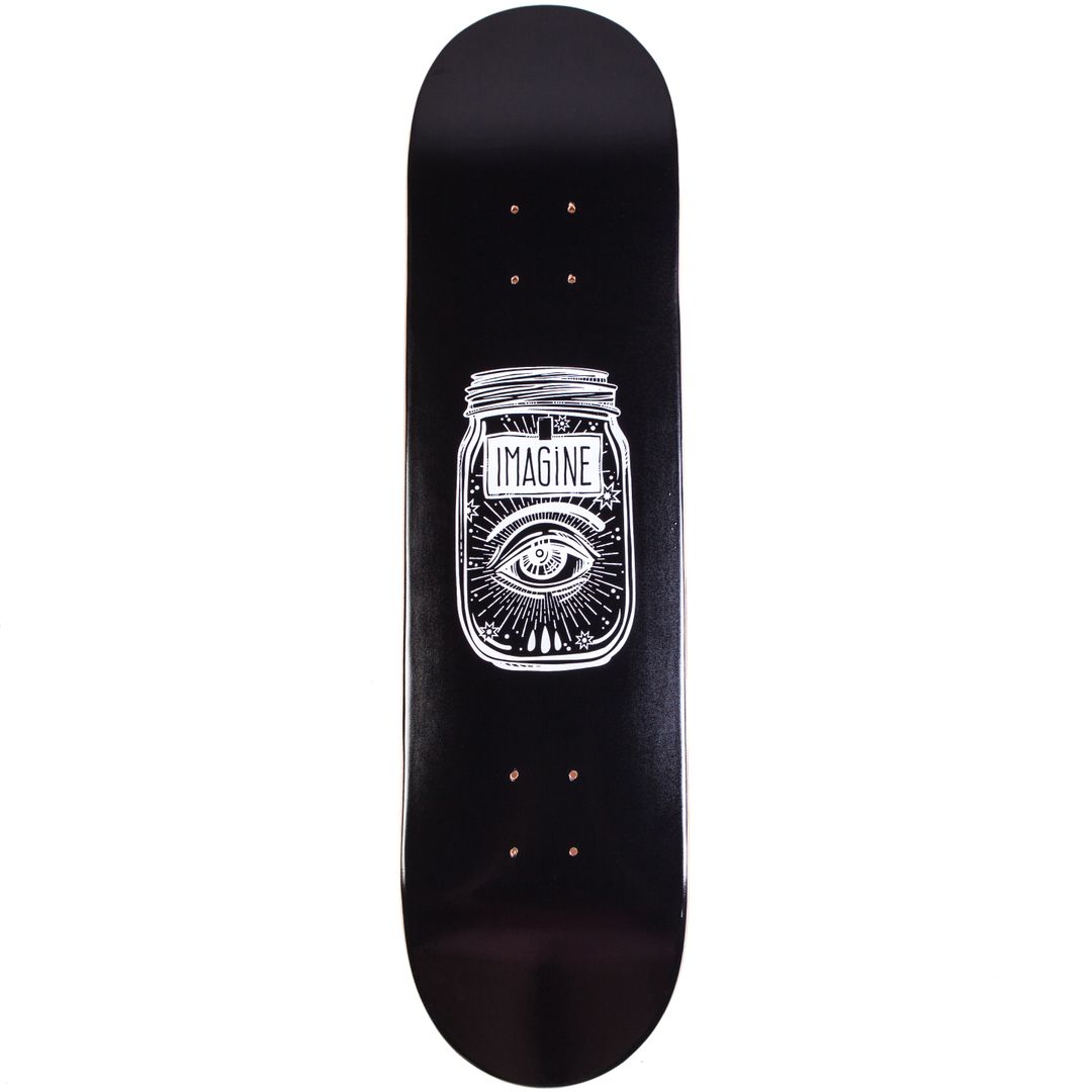 Дека для скейтборда Holy Wood Black 8" Дека для скейтборда Holy Wood Black 8"