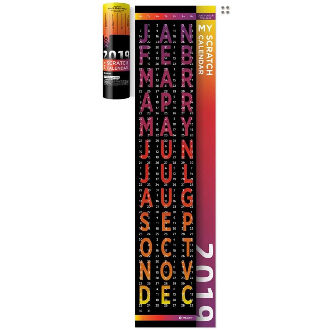 Скретч-календарь My Scratch Calendar 2019 Скретч-календарь My Scratch Calendar 2019