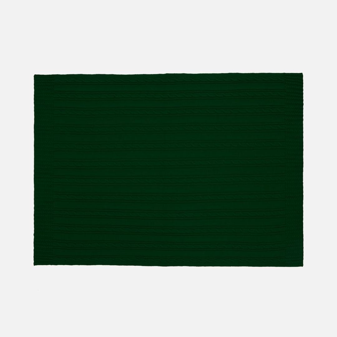 Плед Remitt (темно-зеленый (хвойный))