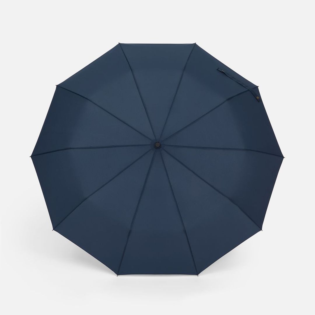 Зонт складной Cloudburst в подарочной упаковке (темно-синий) Зонт складной Cloudburst в подарочной упаковке (темно-синий)