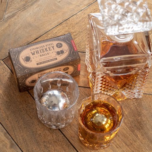 Стальные шарики для охлаждения напитков (2 шт) Стальные шарики для охлаждения напитков (2 шт)